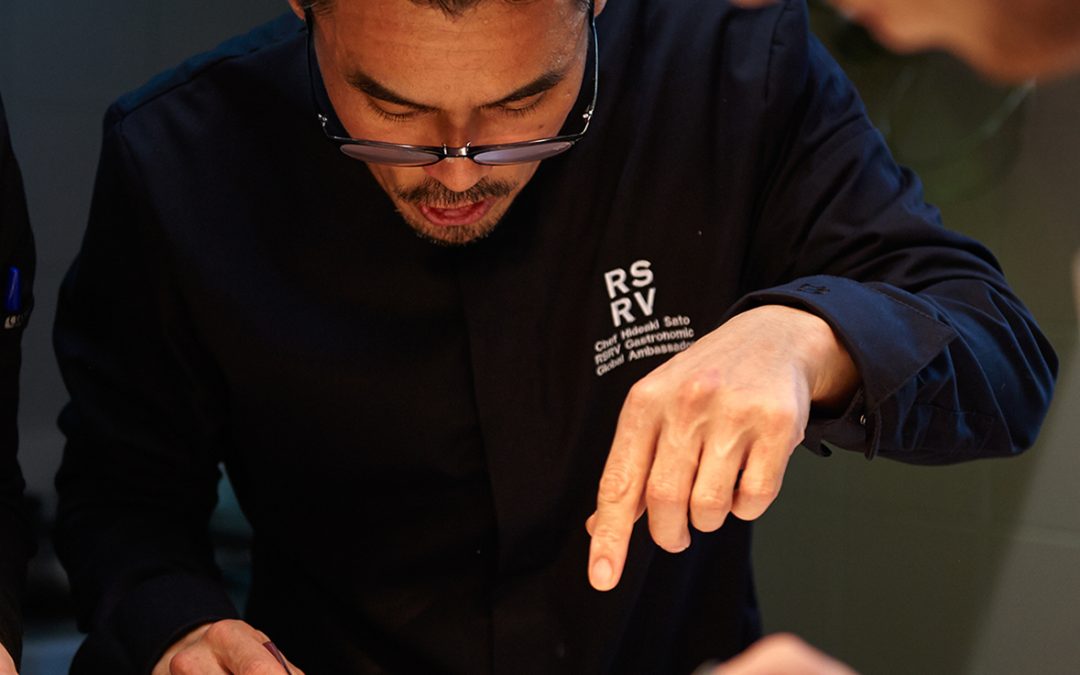 Chef Sako Hideaki in Champagne